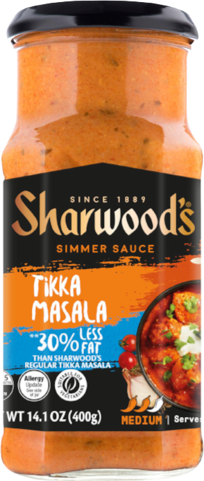Sharwood's Reduced Fat Tikka Masala Simmer Sauce - 14.1 oz