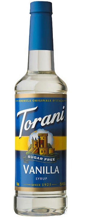 Torani Sugar Free Vanilla Syrup - 25.4 oz