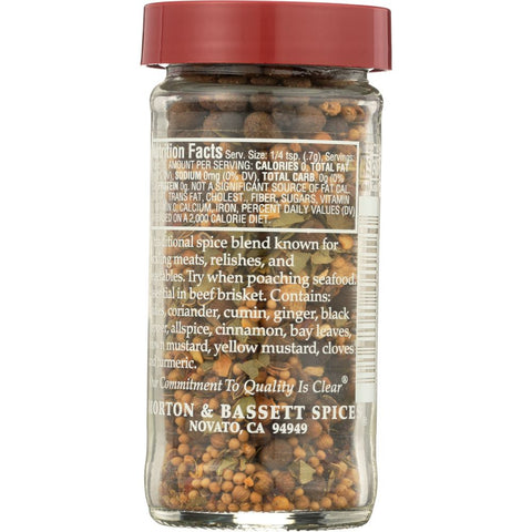 Morton And Bassett Pickling Spice - 2.2 oz