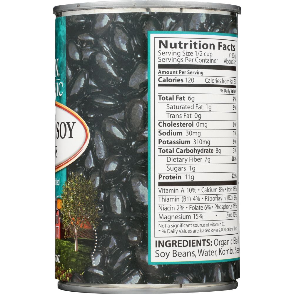 Eden Organic Black Soy Beans No Salt Added - 15 Oz – PantryWay