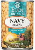 Eden Organic Navy Beans No Added Salt - 15 oz | Pantryway