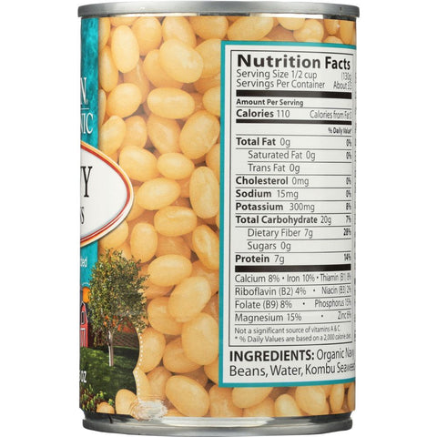 Eden Organic Navy Beans No Added Salt - 15 oz