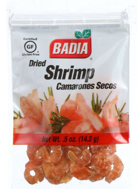 Badia Dried Shrimp Camarones Secos - 0.5 Oz | Pantryway