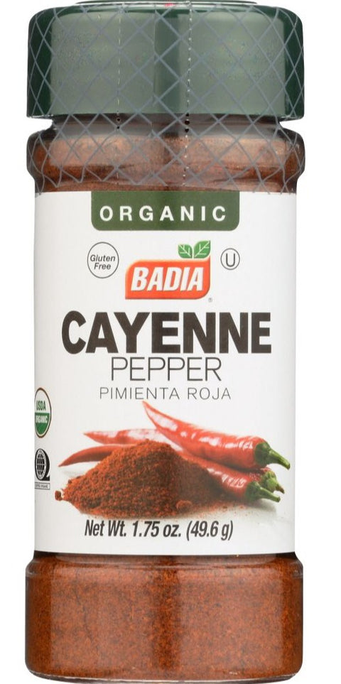 Badia Organic Cayenne Pepper, 1.75 Oz | Pantryway