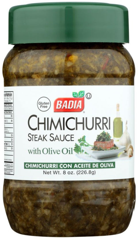 Badia Chimichurri Steak Sauce With Olive Oil - 8 oz | Pantryway