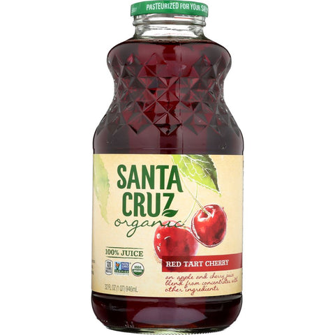 Santa Cruz Organic Red Tart Cherry Juice - 32 oz | red cherry tart juice | pantryway