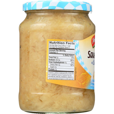 Hengstenberg Bavarian Style Sauerkraut - 24 oz