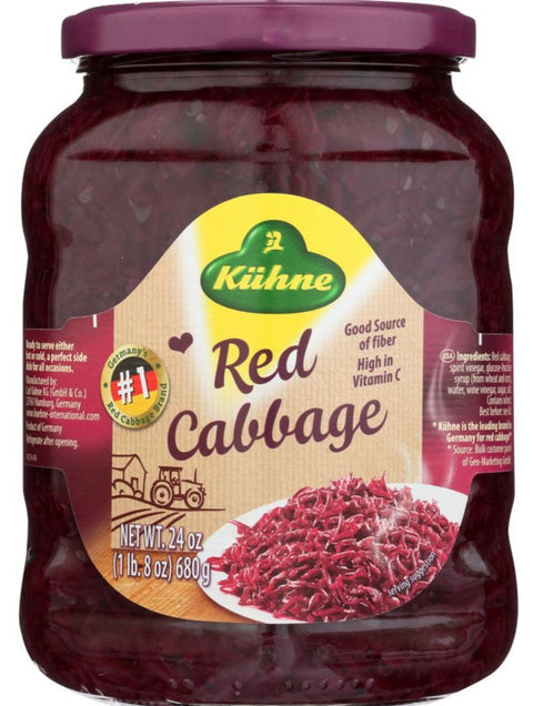Kuhne Red Cabbage - 24 oz | Pantryway