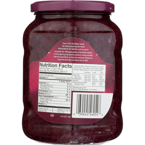 Kuhne Red Cabbage - 24 oz