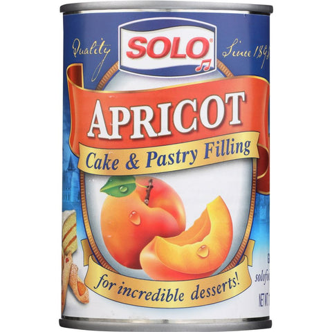 Solo Apricot Filling For Cake & Pastry - 12 oz | Pantryway