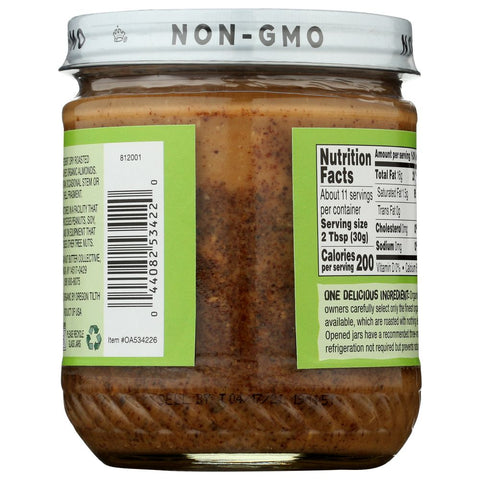 Once Again Almond Butter Organic Crunchy Unsweetened & Roasted - 12 oz