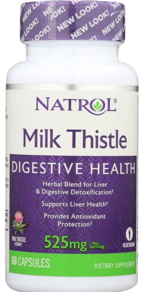 Natrol Milk Thistle 525 mg - 60 ct | Pantryway