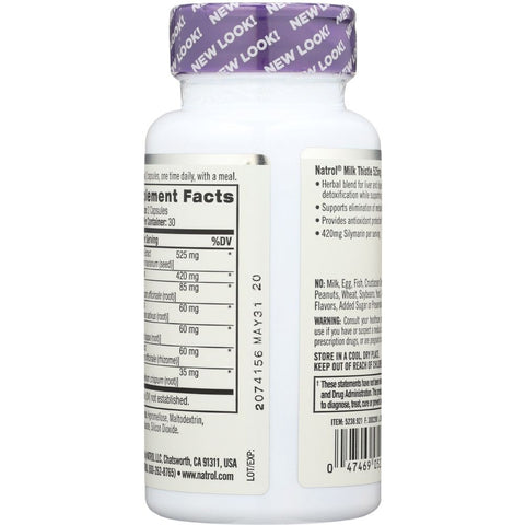 Natrol Milk Thistle 525 mg - 60 ct