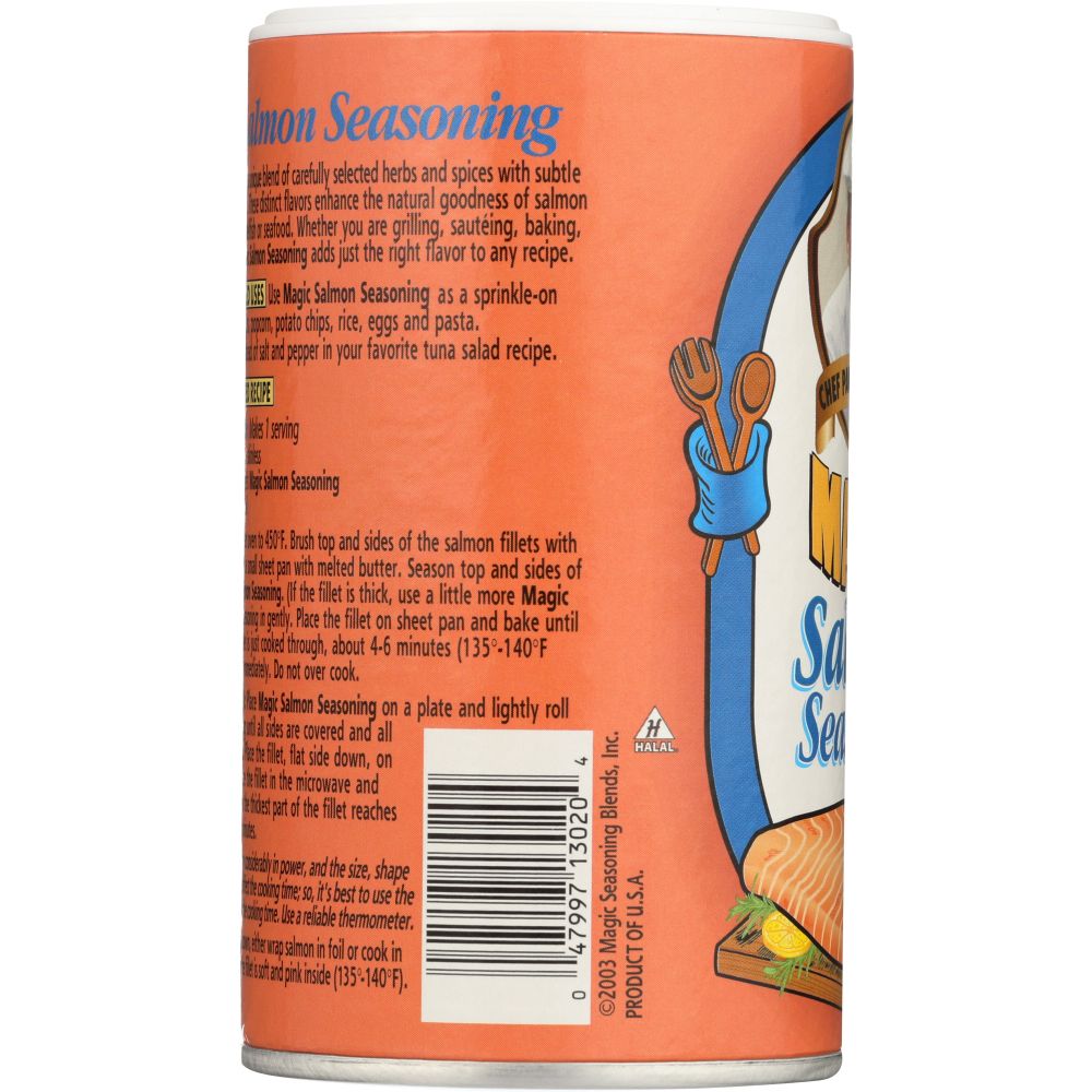 Magic Seasoning Blends Salmon Magic, 24 Oz - Case Of 4