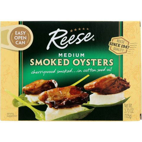 Reese Medium Smoked Oyster - 3.7 Oz | Pantryway