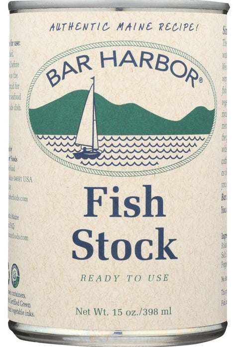 Bar Harbor Fish Stock - 15 oz | Pantryway