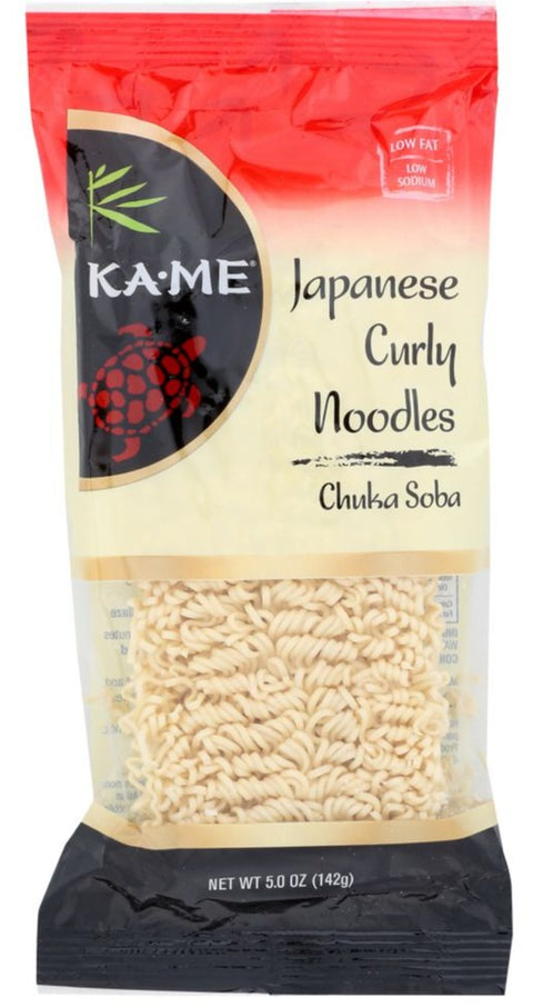 KA-ME Japanese Curly Noodles Chuka Soba - 5 oz | Pantryway