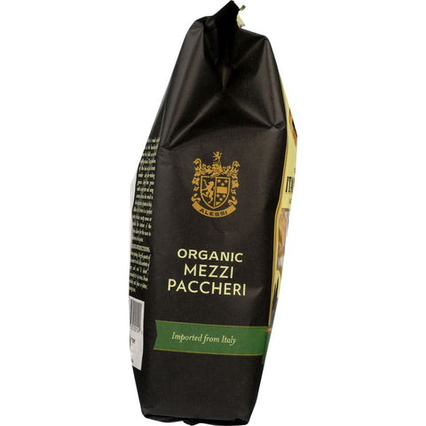 Alessi Organic Mezzi Paccheri Premium Italian Pasta - 16 oz