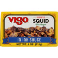 Vigo Wild Caught Spanish Squid In Ink Sauce - 4 oz | Pantryway