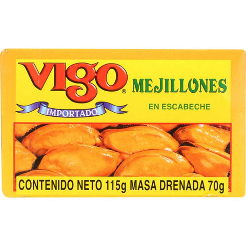 Vigo Mussels in Marinade Sauce - 4 oz