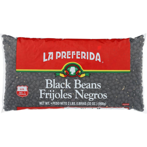 La Preferida Black Beans Frijoles Negros - 2 lb | Pantryway