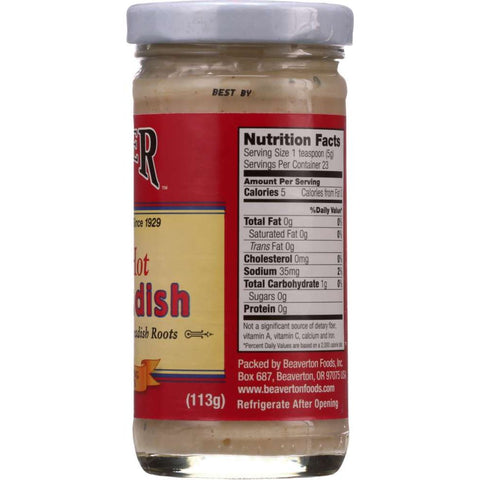 Beaver Brand Extra Hot Horseradish - 4 oz