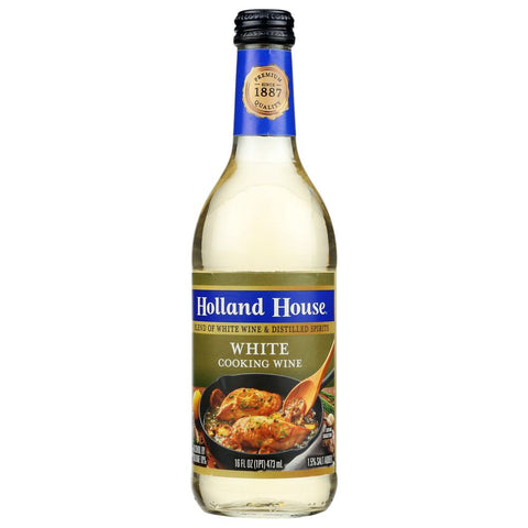 Holland House White Cooking Wine - 16 oz | Holland Cooking Wine | holland white cooking wine | holland house cooking wines | Pantryway