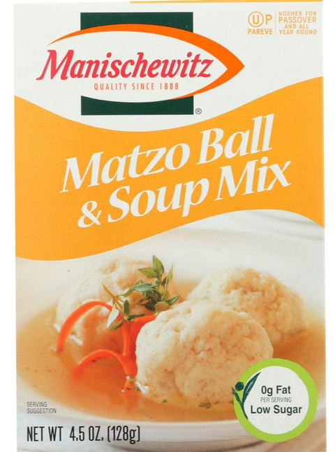 Manischewitz Matzo Ball & Soup Mix - 4.5 oz | Pantryway