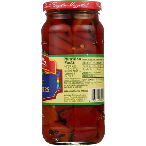 Mezzetta Roasted Red Bell Peppers - 16 oz