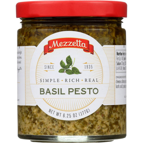 Mezzetta Basil Pesto - 6.25 oz | Pantryway