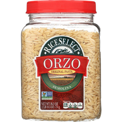 Riceselect Orzo Original Pasta - 26.5 oz
