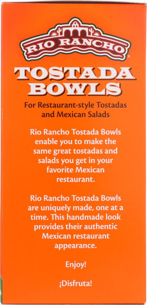 Rio Rancho Tostada Bowls - 4ct/5 oz.