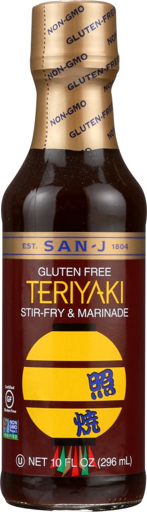 SAN-J Teriyaki Stir-Fry & Marinade - 10 oz.