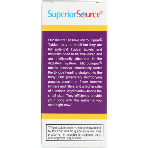 Superior Source Vitamin B12 1000 mcg - 60 ct