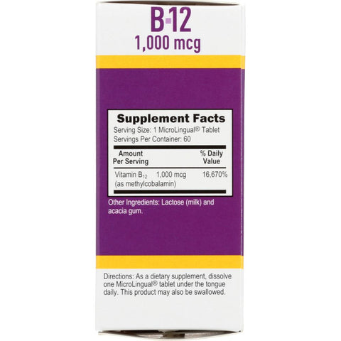 Superior Source Vitamin B12 1000 mcg - 60 ct