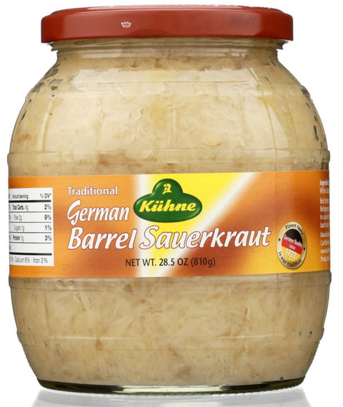 Kuhne German Barrel Sauerkraut - 28.5 oz | Pantryway
