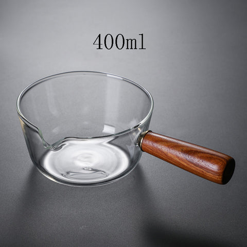 Clear Glass Cooking Pot