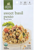 Simply Organic Sweet Basil Pesto Sauce Mix- 0.53 Oz | Pantryway