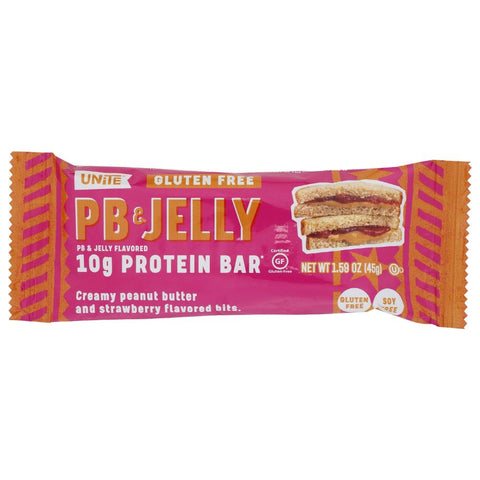 Unite Protein Bar Pb & Jelly - 1.59 oz | Pantryway