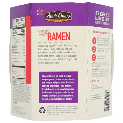 Annie Chun's Korean-Style Spicy Ramen - 5.4 oz