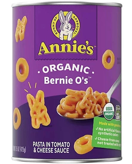 Annie's Homegrown Organic Bernie O's - 15 oz | Pantryway