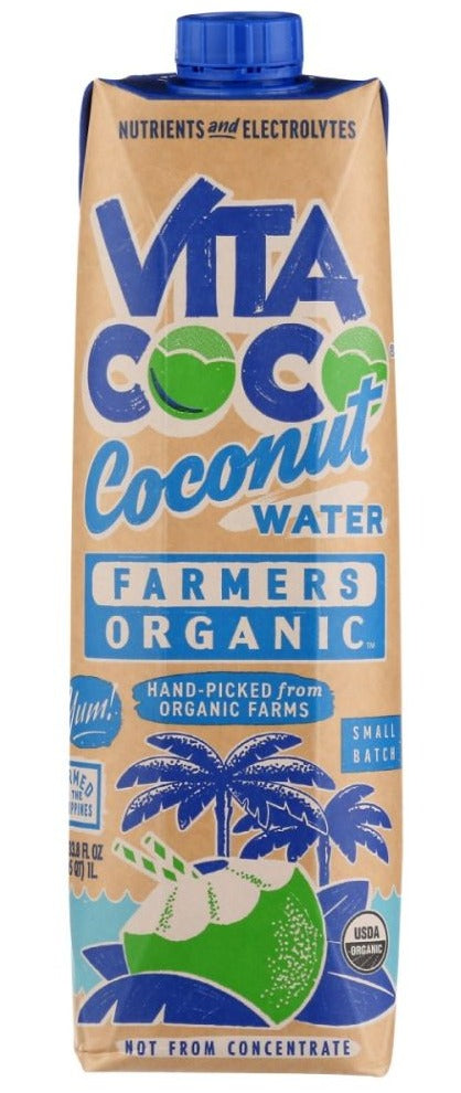 Vita Coco Farmers Organic Coconut Water - 33.8 fl oz | Pantryway