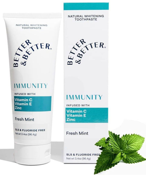 Better And Better Toothpaste Immunity - 3.4 oz | Pantryway