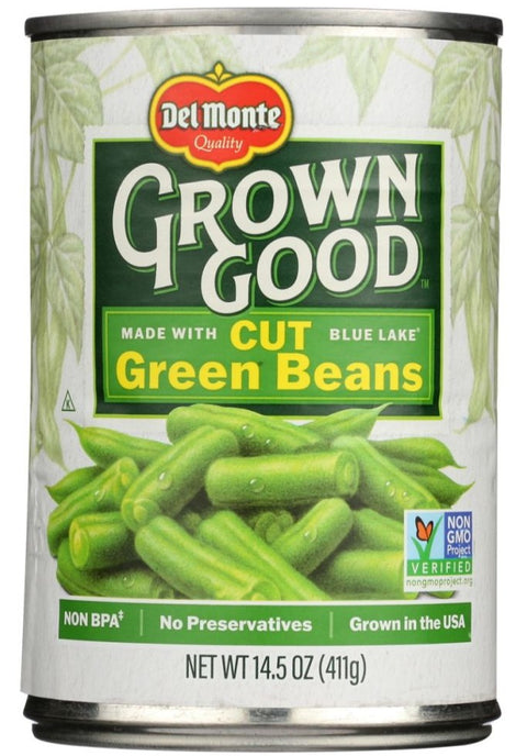 Del Monte Grown Good Cut Green Beans - 14.5 oz | Pantryway