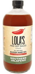 Lola's Fine Hot Sauce Bloody Mary Mix Southern Jalapeno - 32 fl oz | Pantryway