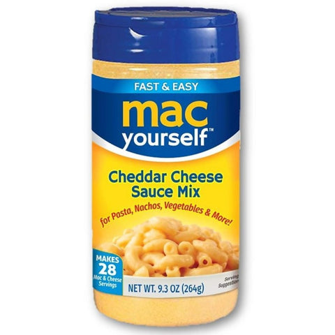 mac yourself delicious cheddar cheese sauce mix