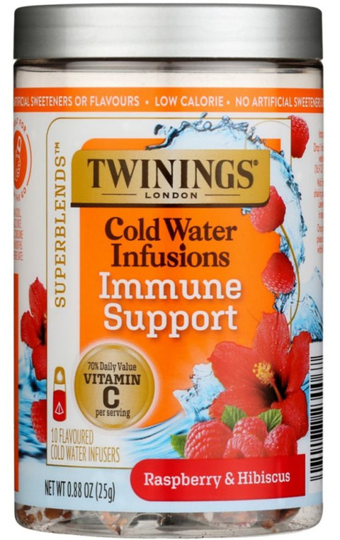 Twining Tea Cold Water Infusions Immune Support - 10 Bgs | twinings cold infuse tea | Pantryway