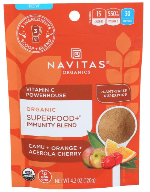 Navitas Organic Superfood And Immunity Blend - 4.2 oz | Pantryway