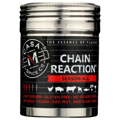 Casa M Spice Chain Reaction Season-Ale Shaker - 5 oz | Casa m Spice Company | Pantryway