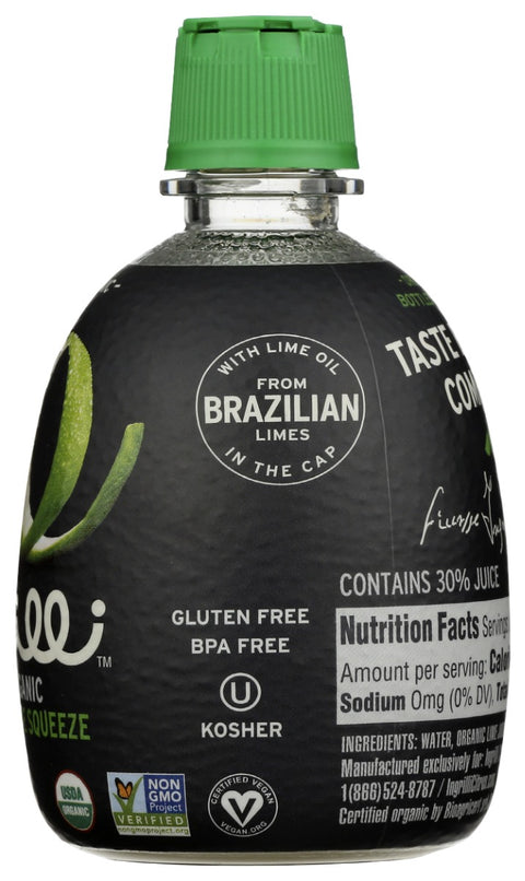 Ingrilli Organic Lime Squeeze - 4 oz.